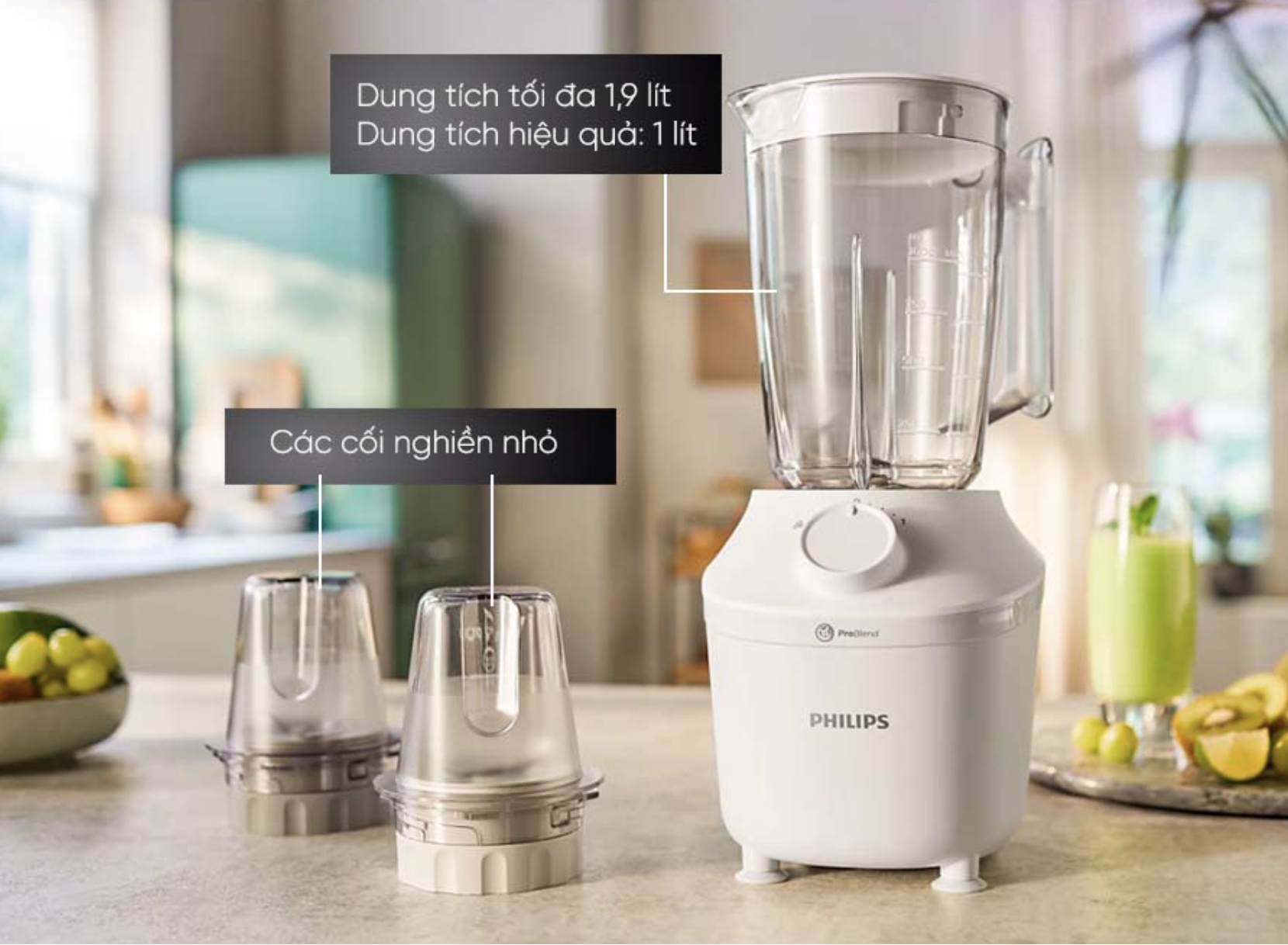 Máy Xay Sinh Tố Đa Năng Philips HR2041/30