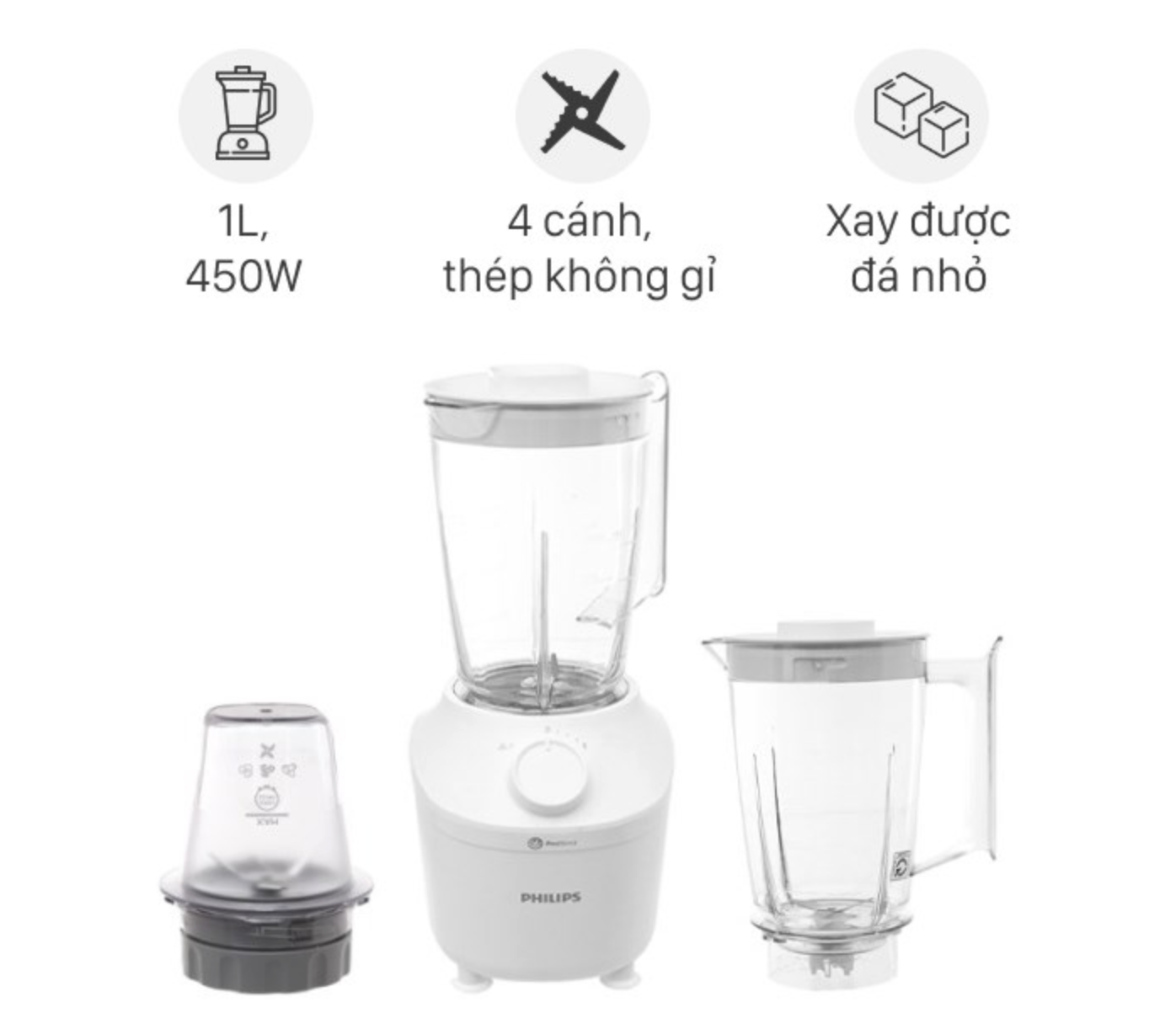 Máy Xay Sinh Tố Đa Năng Philips HR2041/50