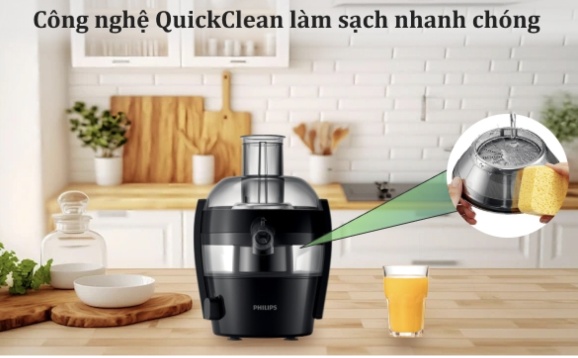 Máy Ép Trái Cây Ly Tâm Philips HR1832/00