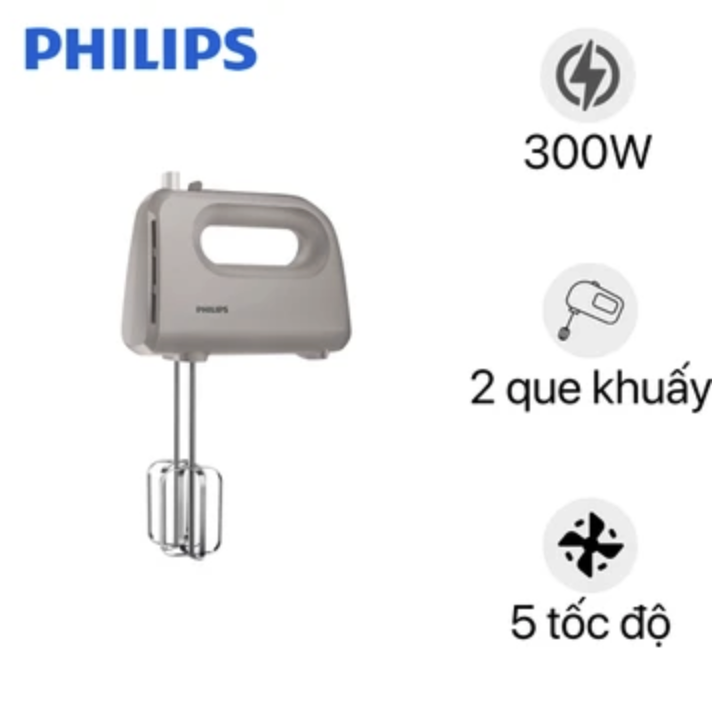 Máy Đánh Trứng Cầm Tay Philips HR3705/20