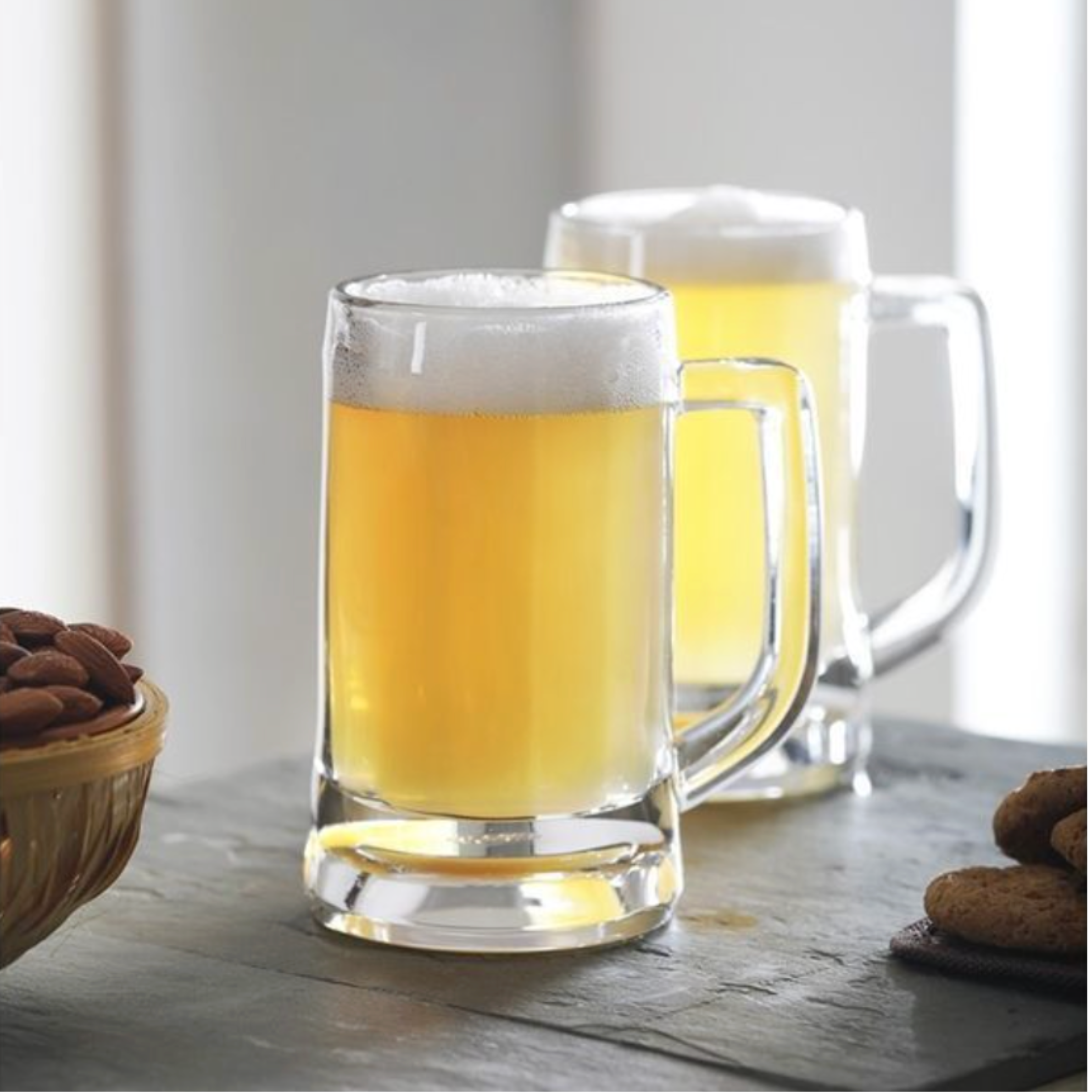 Cốc Bia Thủy Tinh Munich Beer Mug P00840