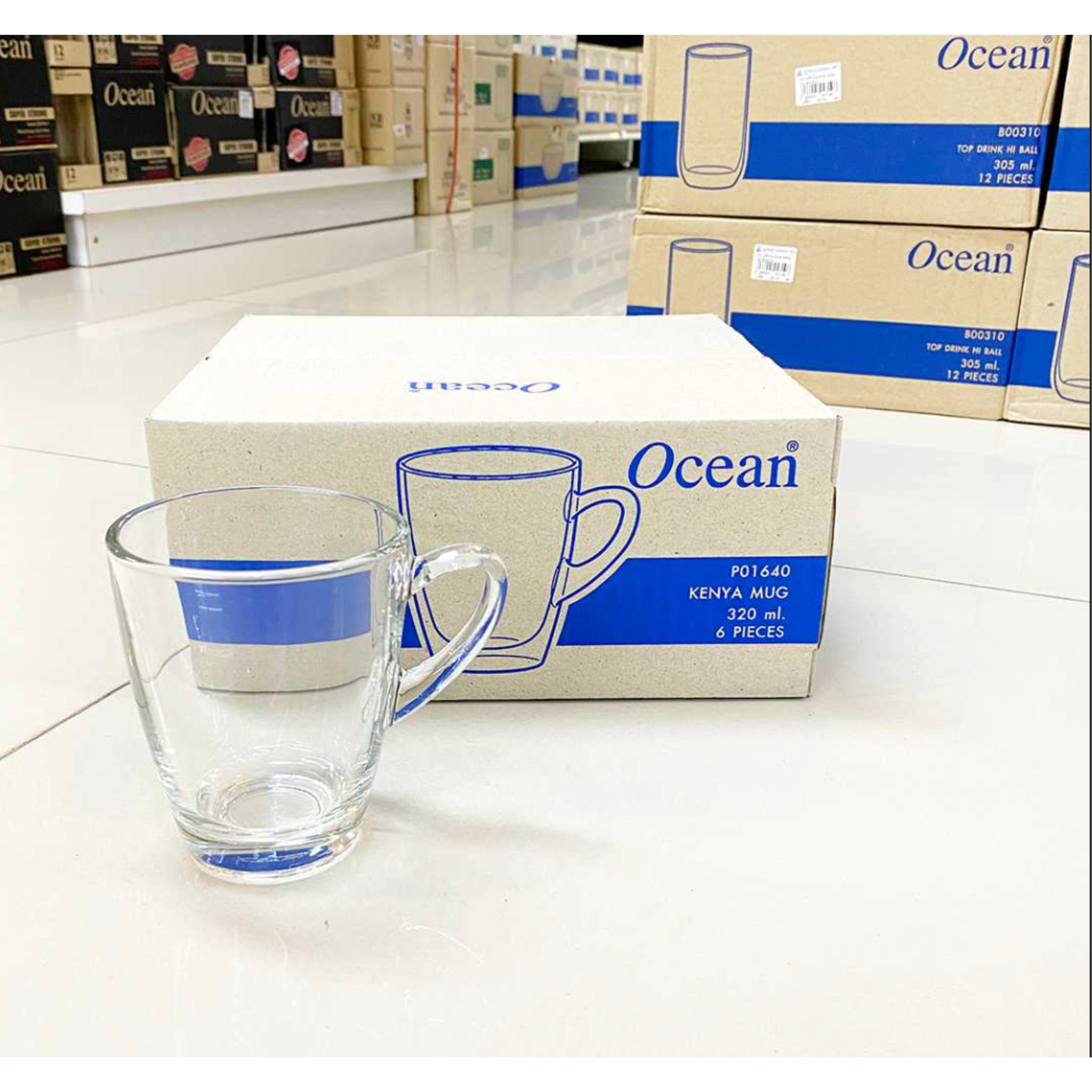 cốc thủy tinh cao cấp nhập khẩu từ Ocean