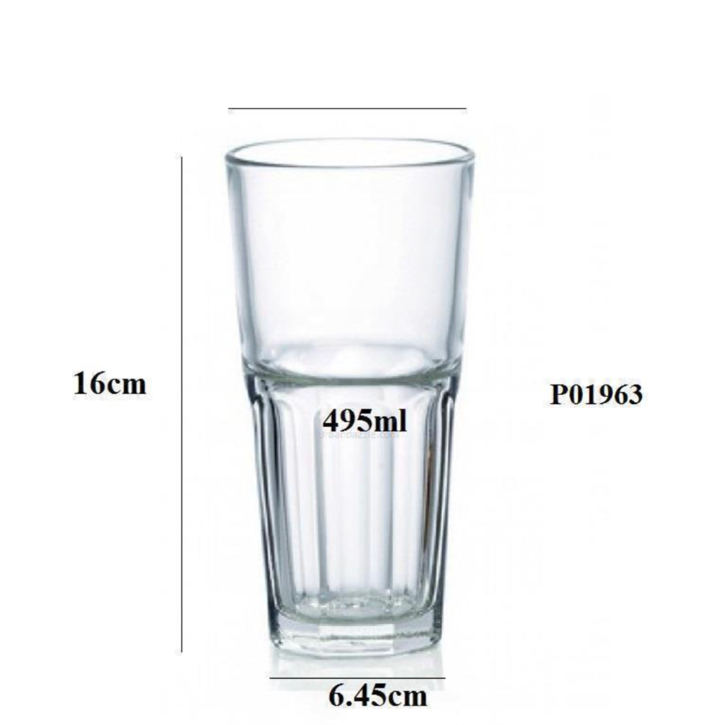 Cốc Thủy Tinh Centra Long Drink – P01963