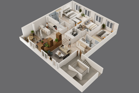 3D Floor Plans