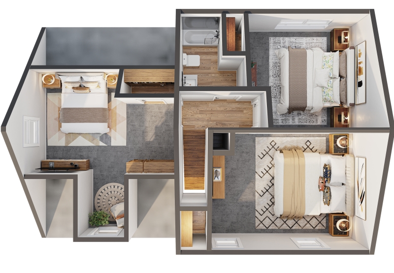 3D Floor Plans
