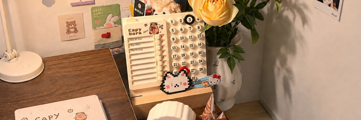 Lịch để bàn Capybara Dola Home Kids