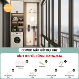 Combo Pegboard máy hút bụi - HB2