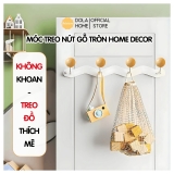 Tổng hợp móc treo nút gỗ Dola Home