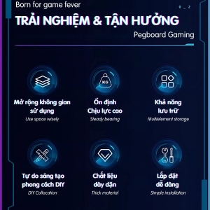 Pegboard Gaming Dola Home - ARCANE 2
