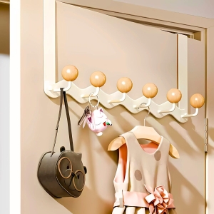 Móc treo cửa nút gỗ tròn Dola Home