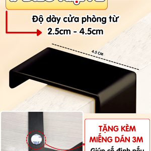 Móc treo cửa nút gỗ tròn Dola Home