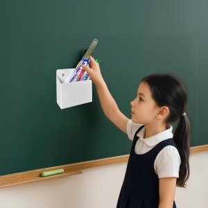 Hộp đựng bút nam châm Dola Home | Phụ kiện bảng lỗ kim loại