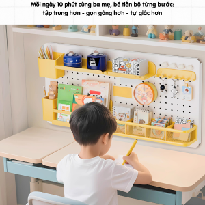 Pegboard cho bé học tập Dola Home