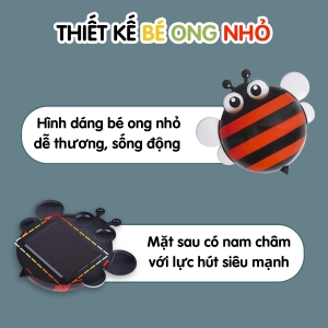 Hộp bút nam châm Bee hình ong dễ thương Dola Home