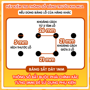 Khay vát đa năng | Phụ kiện chỉ dành cho Pegboard Dola Home