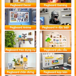 Combo Pegboard Decor – T2