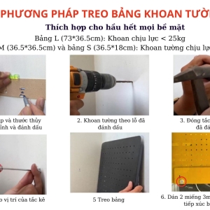 Combo Pegboard treo tường - TL5
