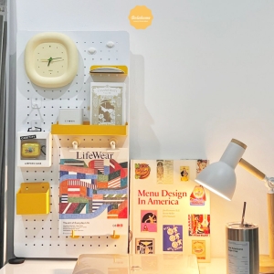 Bảng lỗ Pegboard chân đứng để bàn Dola Home