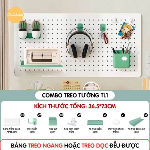 Combo Pegboard treo tường - TL1