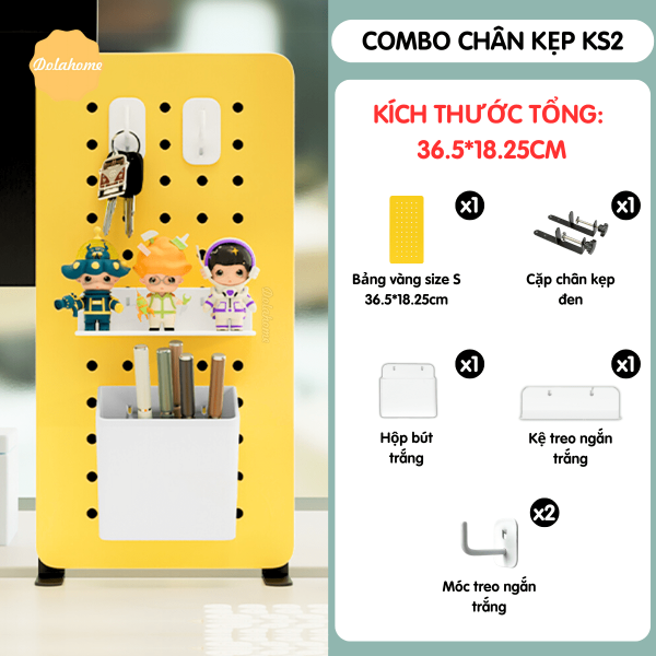 Combo Pegboard kẹp bàn - KS2