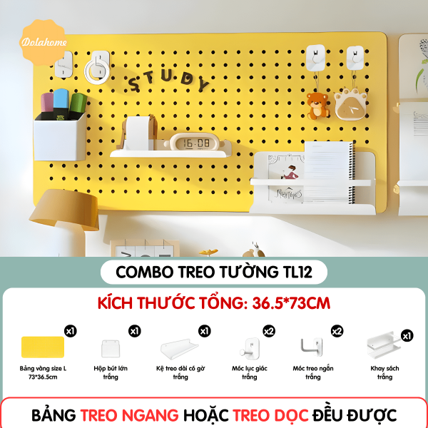 Combo Pegboard treo tường - TL12