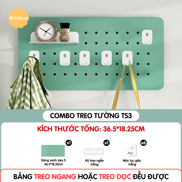 Combo Pegboard treo tường - TS3