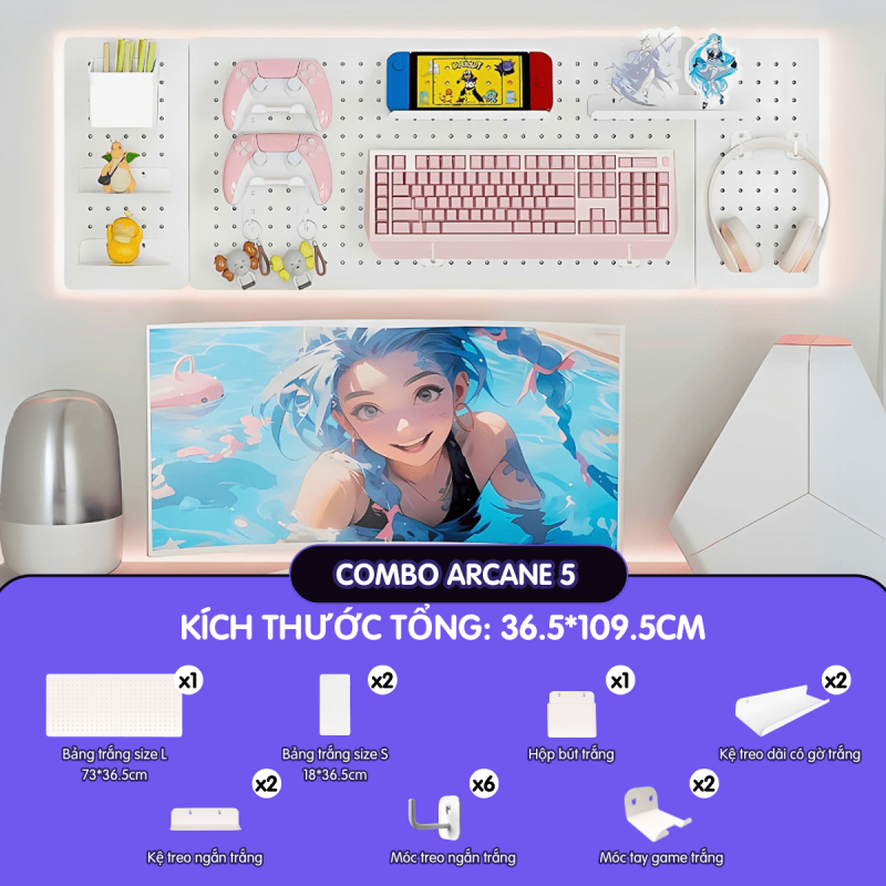 Pegboard Gaming Dola Home - ARCANE 5