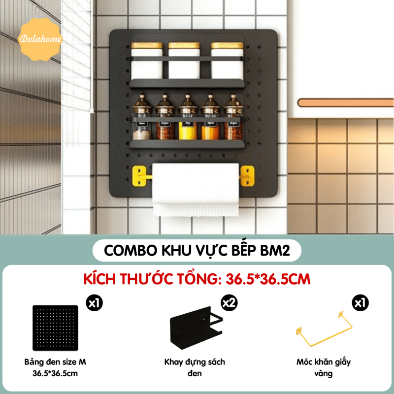Combo Pegboard khu vực bếp - BM2