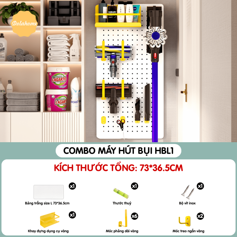 Combo Pegboard máy hút bụi - HBL1