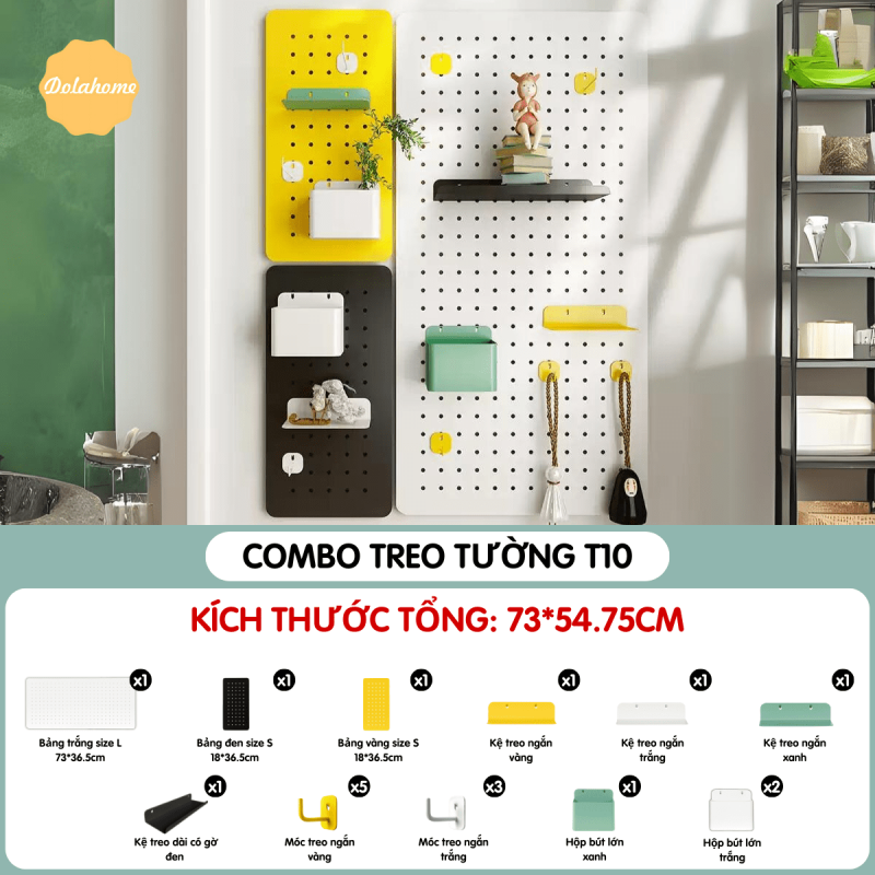 Combo Pegboard Decor - T10