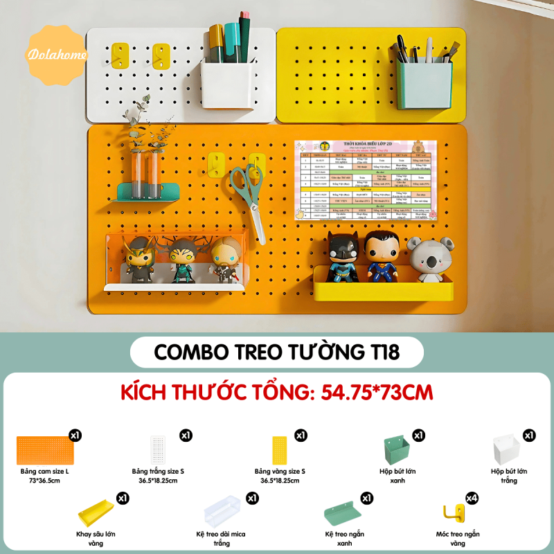 Combo Pegboard Decor - T18