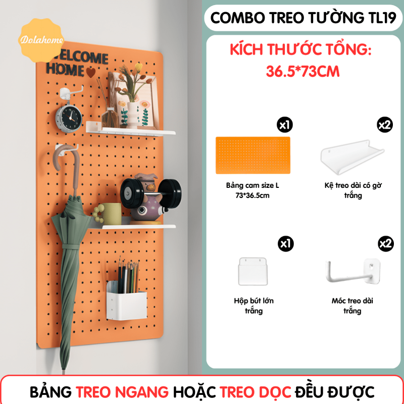 Combo Pegboard treo tường - TL19