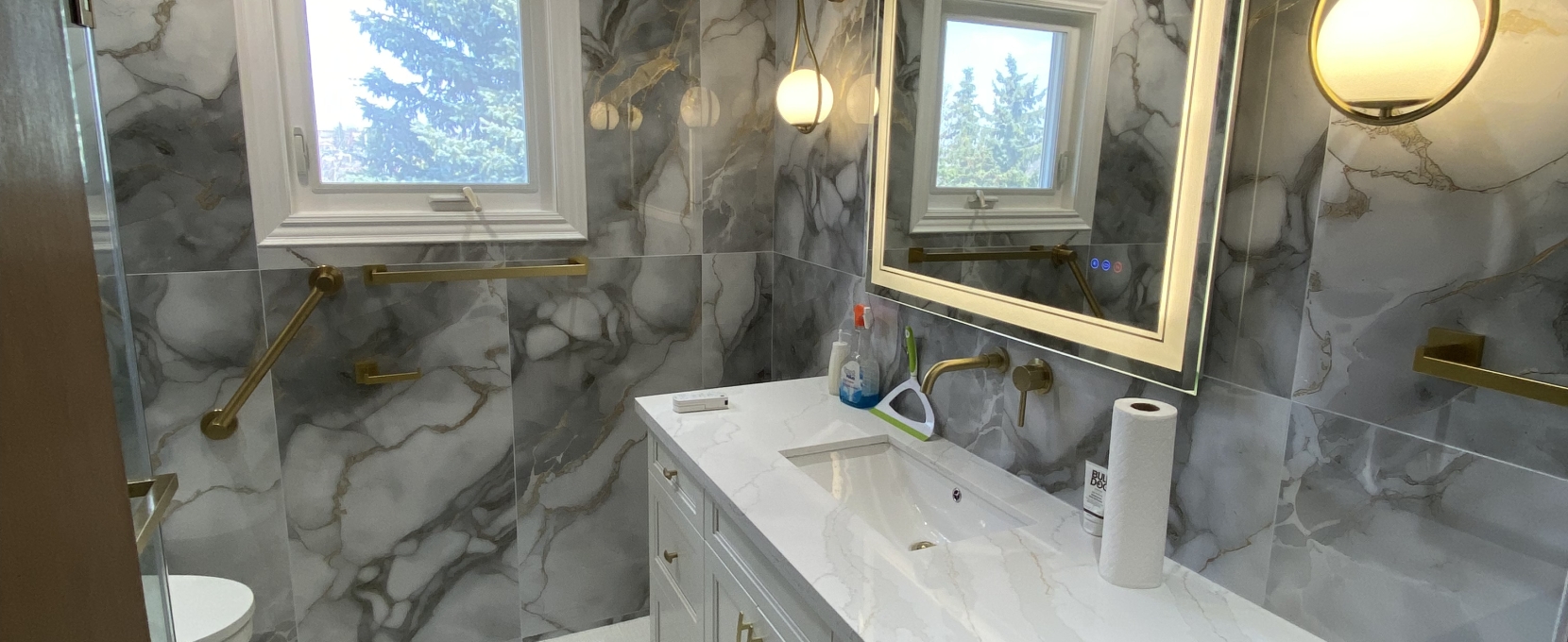 Modern Custom Bathroom Renovation