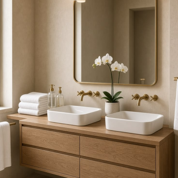 Bathroom renovation by M&T Home Improvement